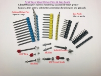 STAINLESS STEEL DRIVE PINS